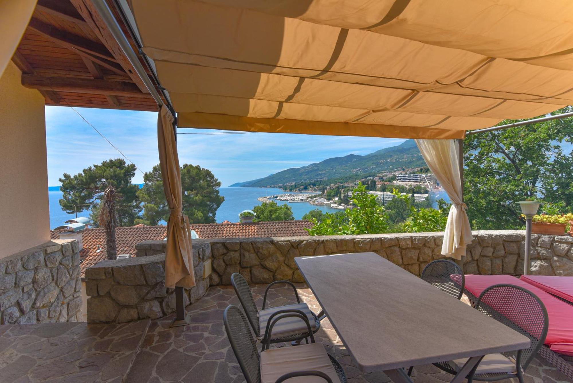 Apartments Villa Vosilla Abbázia Kültér fotó