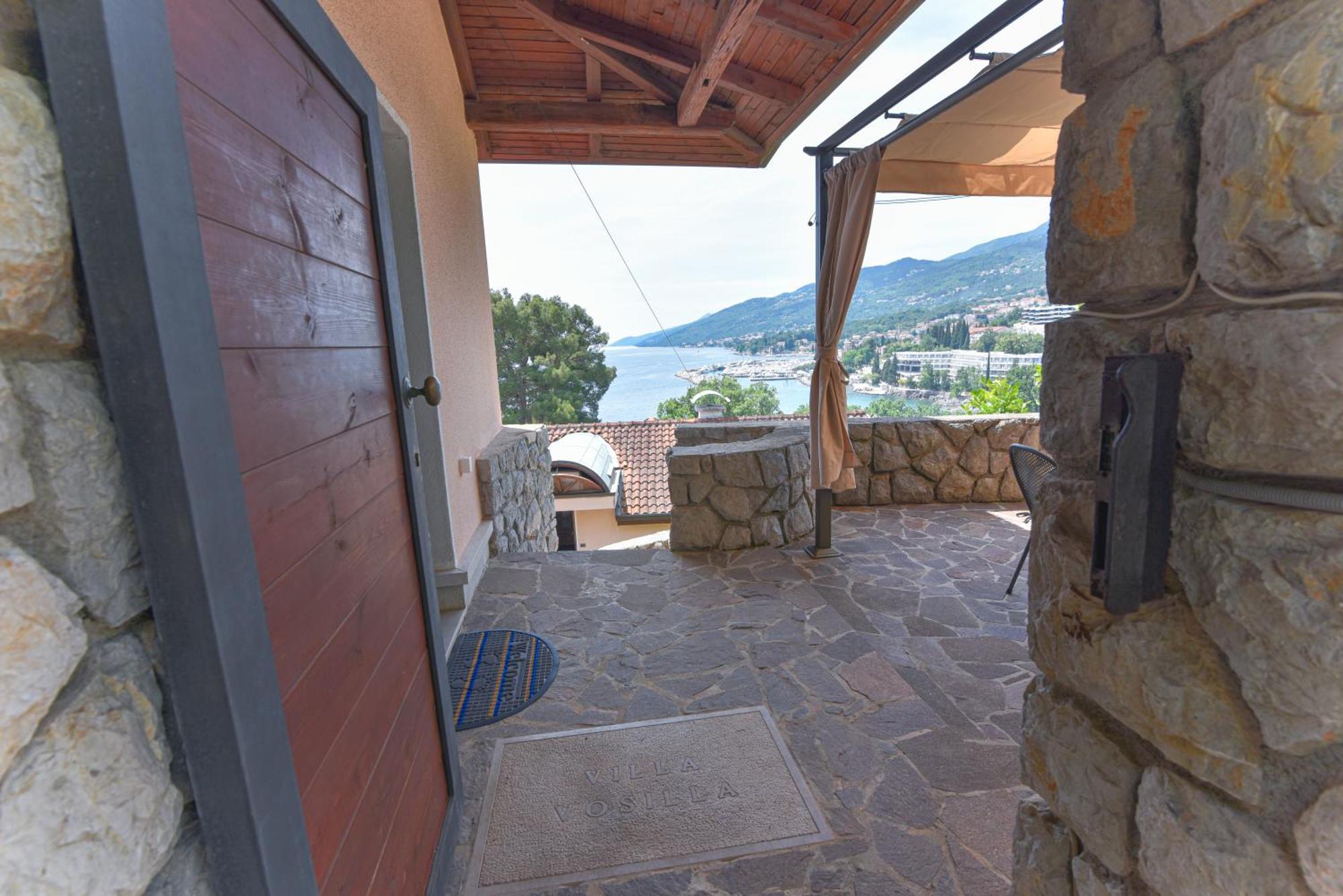 Apartments Villa Vosilla Abbázia Kültér fotó
