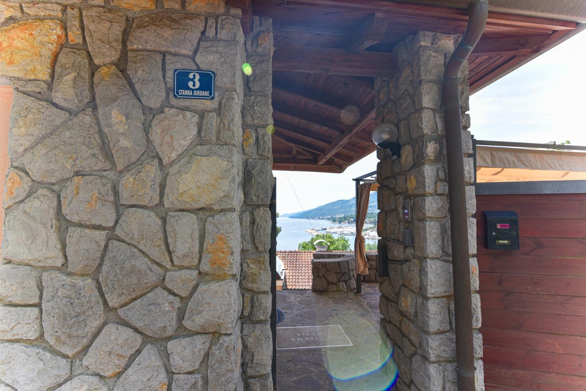 Apartments Villa Vosilla Abbázia Kültér fotó