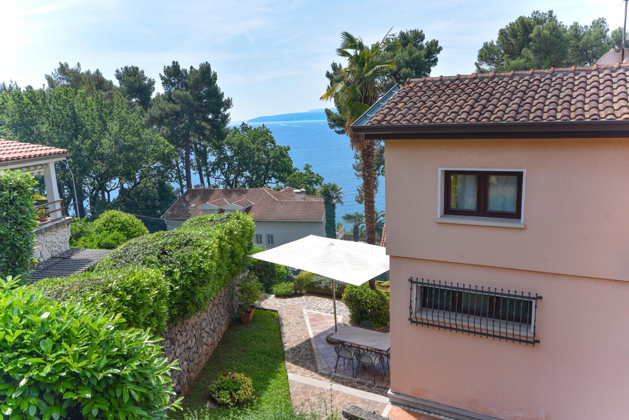 Apartments Villa Vosilla Abbázia Kültér fotó
