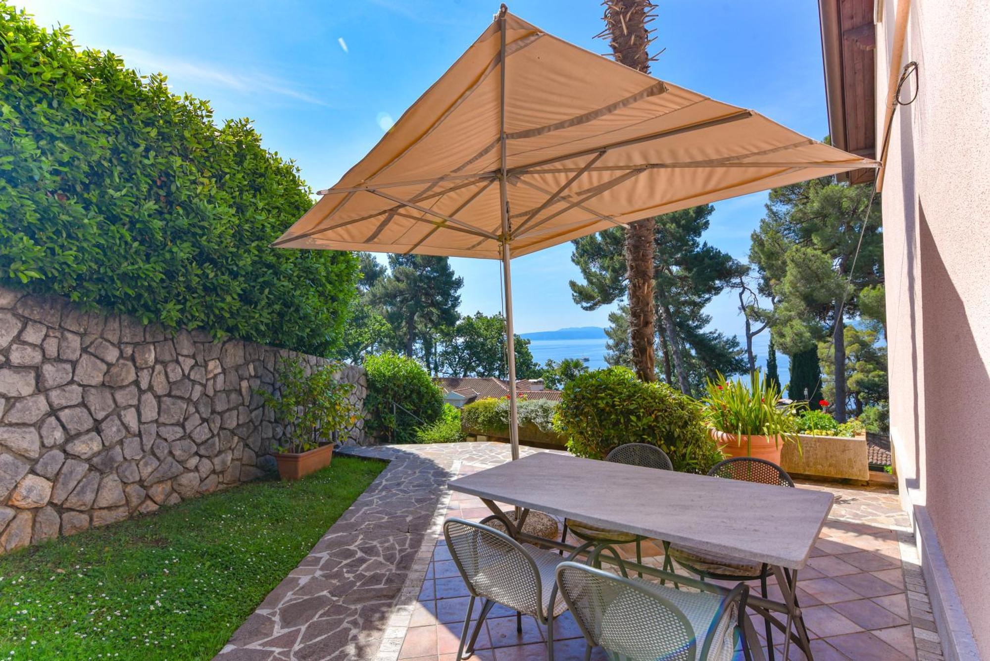 Apartments Villa Vosilla Abbázia Kültér fotó
