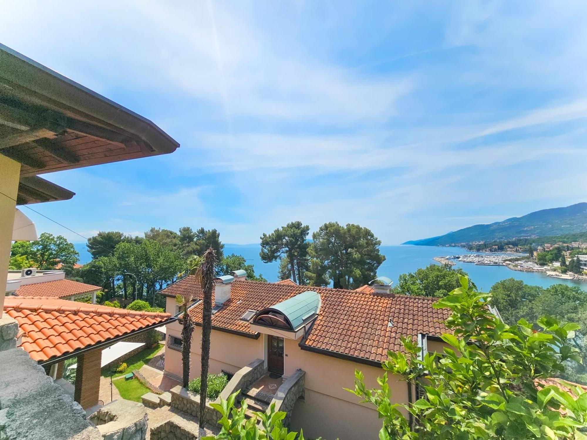 Apartments Villa Vosilla Abbázia Kültér fotó
